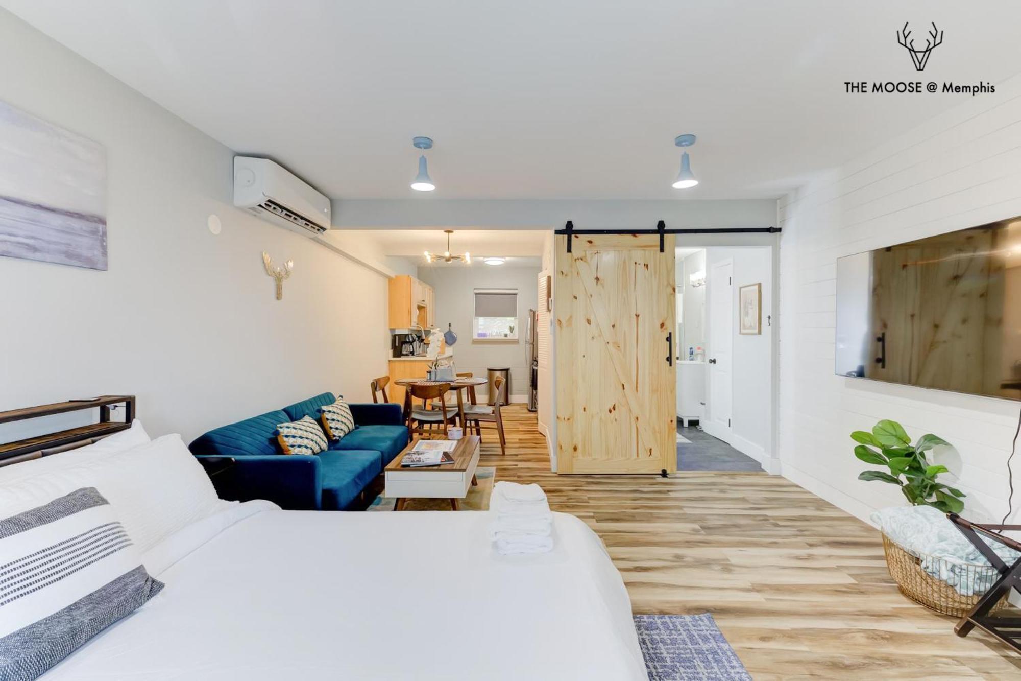 The Moose #11 - Luxe Modern Loft With King Bed, Free Parking & Wi-Fi Apartment Memphis Exterior photo