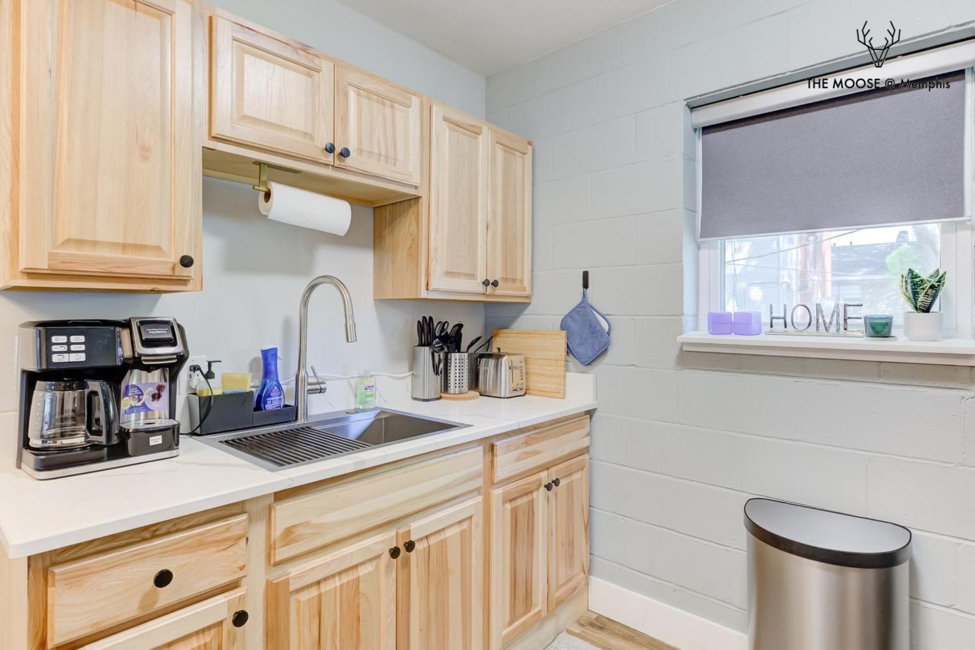 The Moose #11 - Luxe Modern Loft With King Bed, Free Parking & Wi-Fi Apartment Memphis Exterior photo